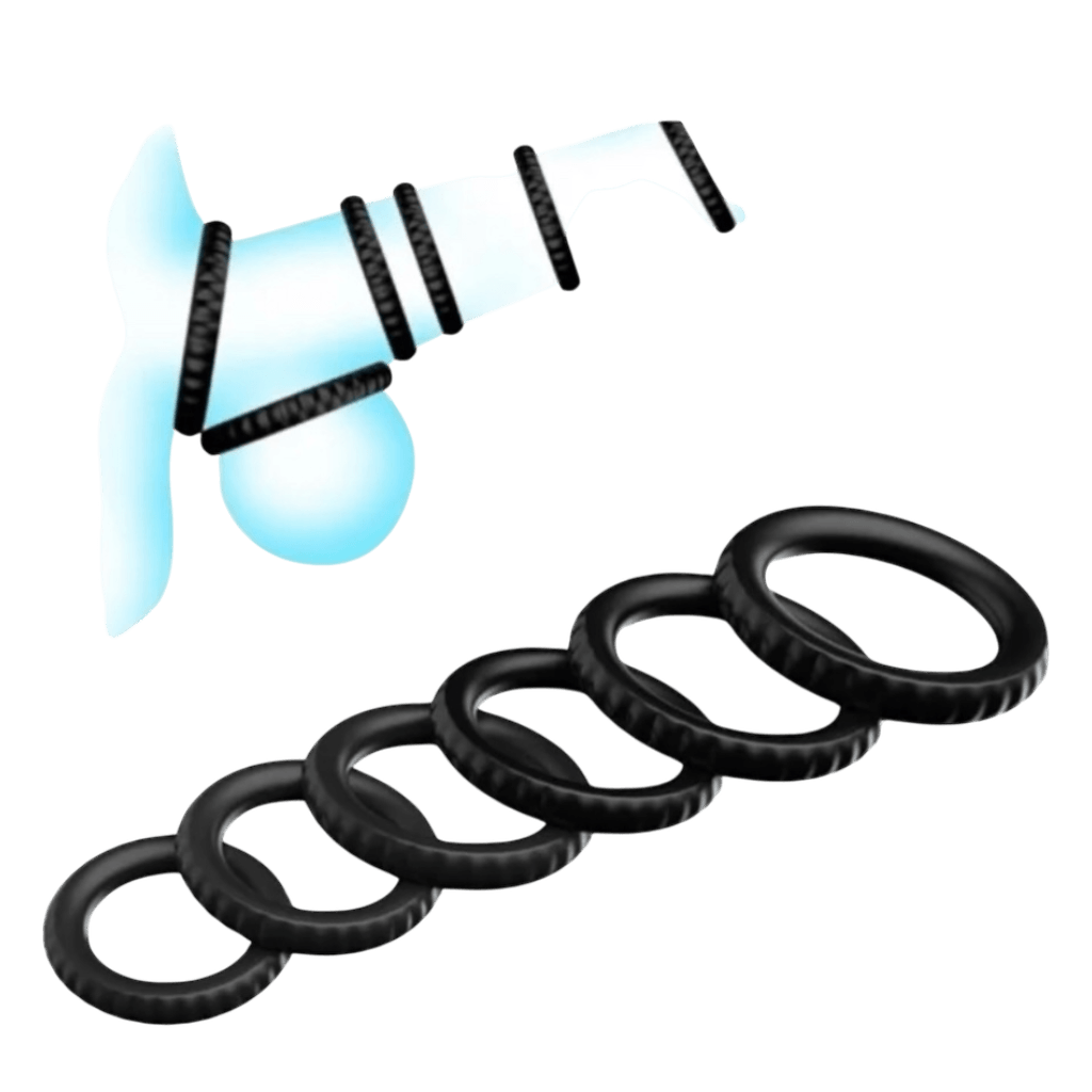 Pack de 6 Anillos Retardantes - Prendeme.com