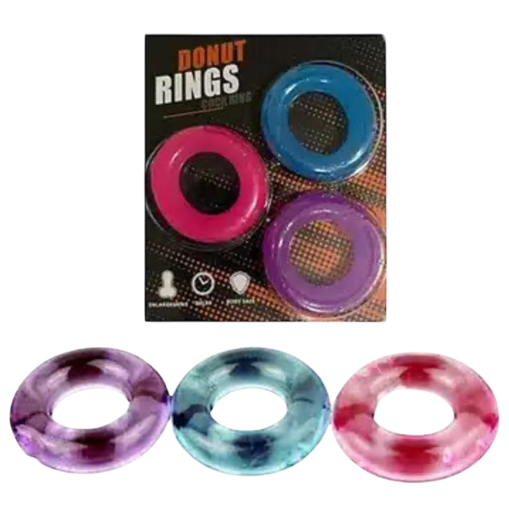 Trío de Anillos Dona - Prendeme.com