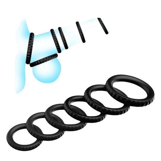 Pack de 6 Anillos Retardantes - Prendeme.com
