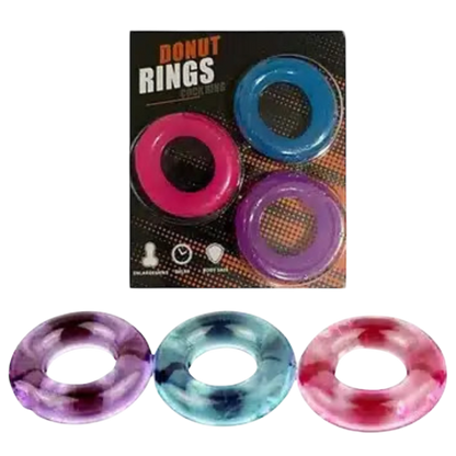 Trío de Anillos Dona - Prendeme.com