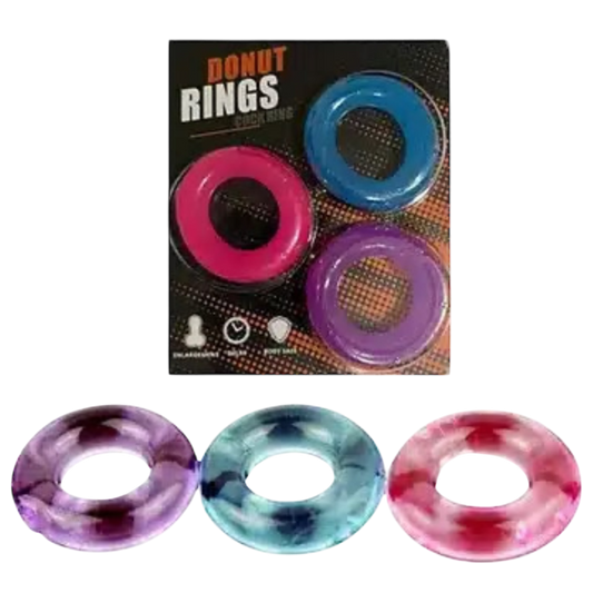 Trío de Anillos Dona - Prendeme.com